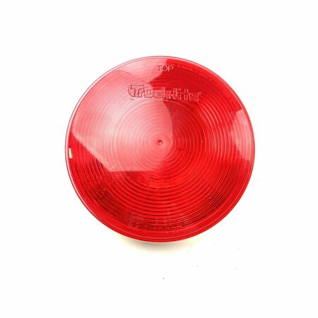 TRUCK-LITE 40 Economy, Incandescent, Red, Round, 1 Bulb, Stop/Turn/Tail, PL-3, 12V 40282RP